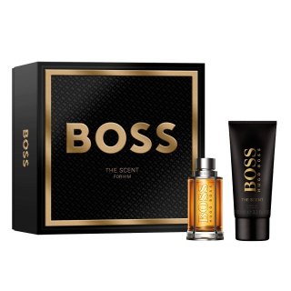 Boss The Scent For Man zestaw woda toaletowa spray 50ml + żel pod prysznic 100ml