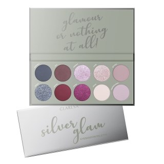 Paleta cieni do powiek Silver Glam 12g