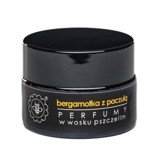 Perfumy w wosku pszczelim Bergamotka z Paczulą 15g