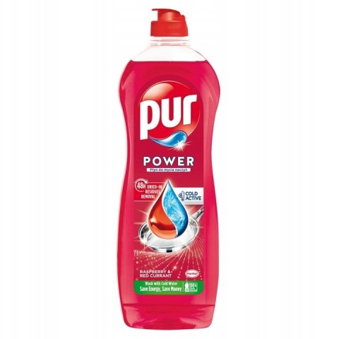 Power Raspberry & Red Currant płyn do mycia naczyń 750ml