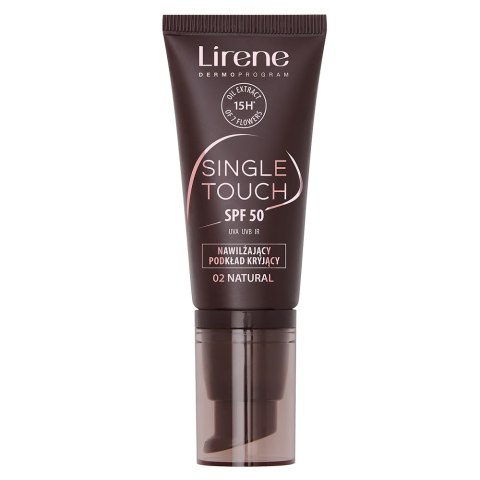 Single Touch SPF50 nawilżający podkład kryjący 02 Natural 30ml