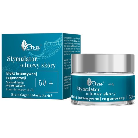 Stymulator odnowy skóry krem na dzień i na noc efekt intensywnej regeneracji 50+ 50ml