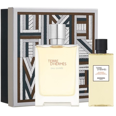 Terre D'Hermes Eau Givree zestaw woda perfumowana spray 100ml + żel pod prysznic 80ml