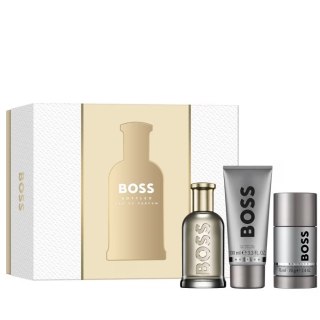 Boss Bottled zestaw woda perfumowana spray 100ml + żel pod prysznic 100ml + dezodorant sztyft 75ml