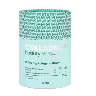 Colladrop Beauty kolagen Hmg™ 10000 Mg Mojito piękna skóra włosy i paznokcie 30 saszetek