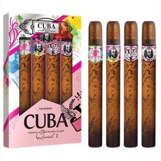 Cuba Quad I zestaw Heartbreaker woda perfumowana spray 35ml + La Vida woda perfumowana spray 35ml + Victory woda perfumowana spr