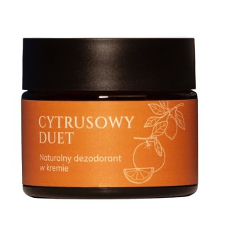 Cytrusowy Duet naturalny dezodorant w kremie 50ml