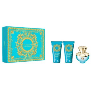 Dylan Turquoise Pour Femme zestaw woda toaletowa spray 50ml + żel pod prysznic 50ml + żel do ciała 50ml