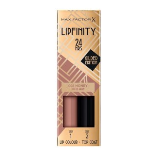 Lipfinity Lip Colour 24h dwufazowa szminka o długotrwałym efekcie 008 Honey Dream 4.2ml