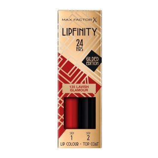 Lipfinity Lip Colour 24h dwufazowa szminka o długotrwałym efekcie 135 Lavish Glamour 4.2ml