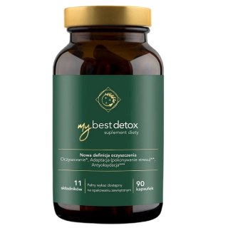 MyBestDetox suplement diety 90 kapsułek