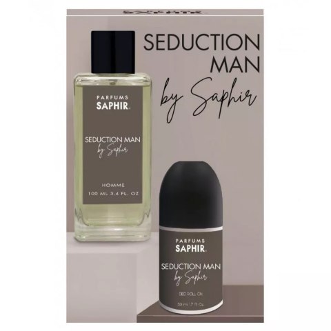 Seduction Man zestaw woda perfumowana spray 100ml + dezodorant w kulce 50ml