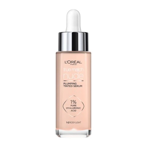 True Match Nude skoncentrowane serum w podkładzie 1-2 Rosy Light 30ml