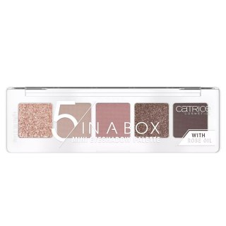 5 In A Box mini paleta cieni do powiek 020 Soft Rose Look 4g