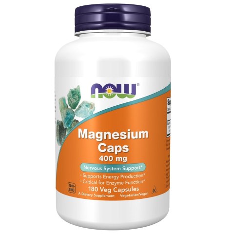 Magnesium 400mg suplement diety 180 kapsułek