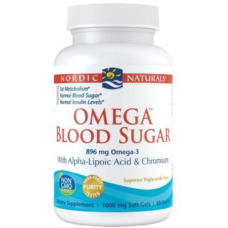 Omega Blood Sugar suplement diety 60 kapsułek