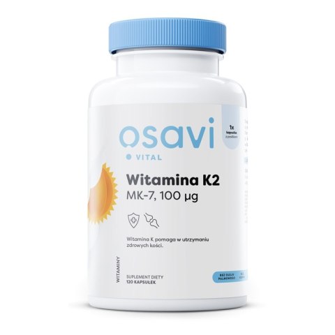 Witamina K2 MK-7 100mcg suplement diety 120 kapsułek