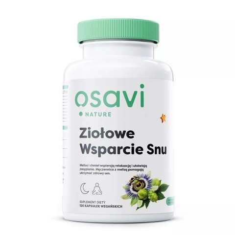 Ziołowe Wsparcie Snu suplement diety 120 kapsułek