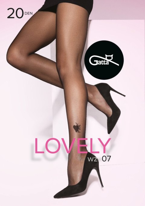 Rajstopy Lovely 20/07 Nero Rajstopy Lovely 20/07 Nero