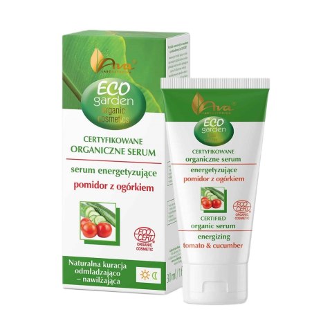 Eco Garden certyfikowane organiczne serum odmładzające pomidor z ogórkiem 35+ 30ml