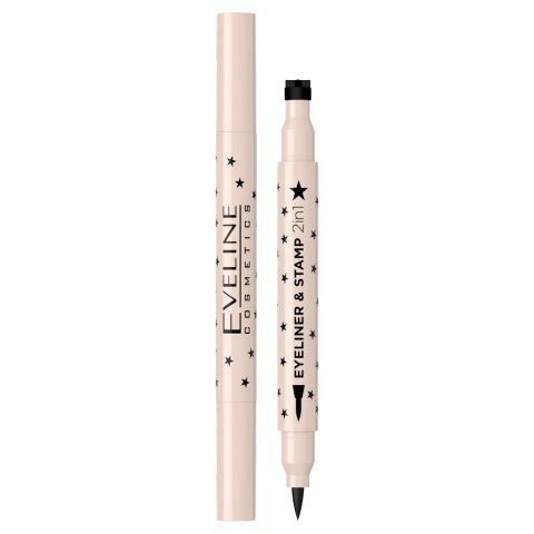 Eyeliner & Stamp 2in1 eyeliner ze stemplem 02 Gwiazda