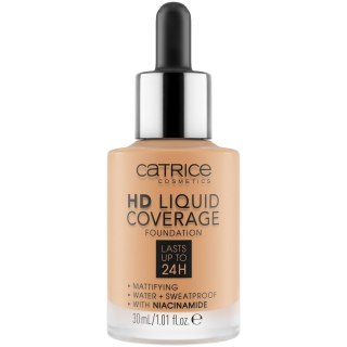 HD Liquid Coverage Foundation 24H matujący podkład do twarzy 034 Medium Beige 30ml