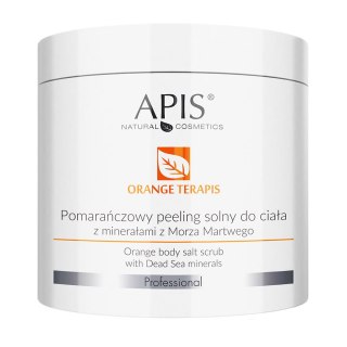 Orange Terapis pomarańczowy peeling solny do ciała z minerałami z Morza Martwego 700g