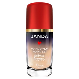 Podkład sceniczny kryjący 01 Jasny Beż 30ml