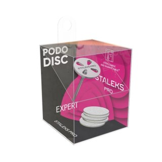 PodoDisc Pro metalowy krążek do pedicure 15mm + zestaw wymiennych nakładek 180 5szt.