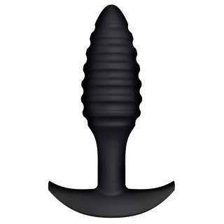 Spiral Plug stymulujący korek analny Black