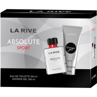 Absolute Sport Men zestaw woda toaletowa spray 100ml + żel pod prysznic 100ml