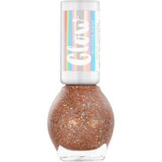 Glow Glitter Coat lakier do paznokci 040 Golden Warmth 7ml