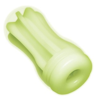 Glow In The Dark Stroker Cup świecący w ciemności masturbator White