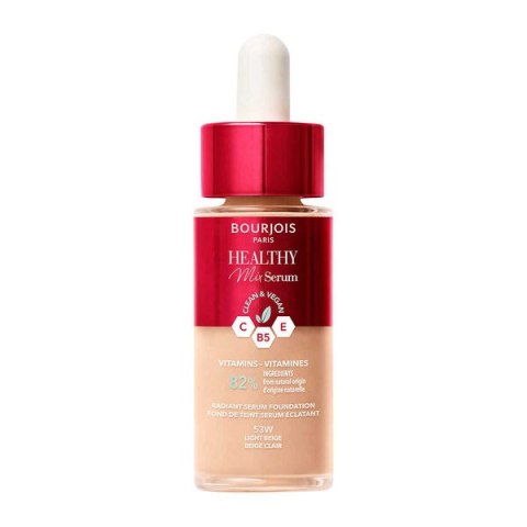 Healthy Mix Serum nawilżająco-rozświetlający podkład-serum do twarzy 53W Light Beige 30ml