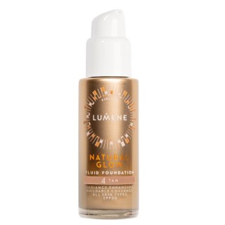 Natural Glow Fluid Foundation SPF20 podkład rozświetlająco - wygładzający 4 Tan 30ml