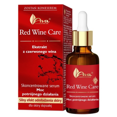 Red Wine Care skoncentrowane serum do skóry dojrzałej 30ml