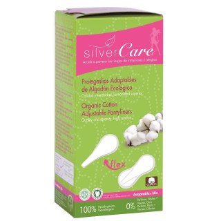 Silver Care elastyczne wkładki higieniczne z bawełny organicznej 30szt