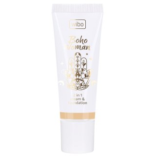 Boho Woman 2 in 1 Cream & Foundation 2w1 krem i podkład do twarzy 1 25g