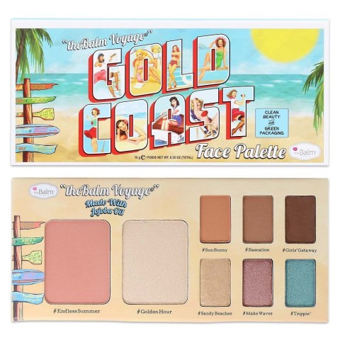 Gold Coast Face Palette wielofunkcyjna paleta do makijażu 10g