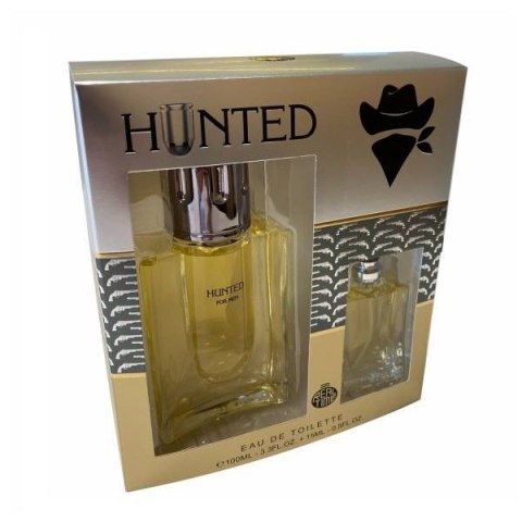 Hunted For Men zestaw woda toaletowa spray 100ml + woda toaletowa spray 15ml