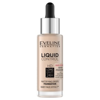 Liquid Control HD matujący podkład do twarzy z niacynamidem 002 Soft Porcelain 32ml