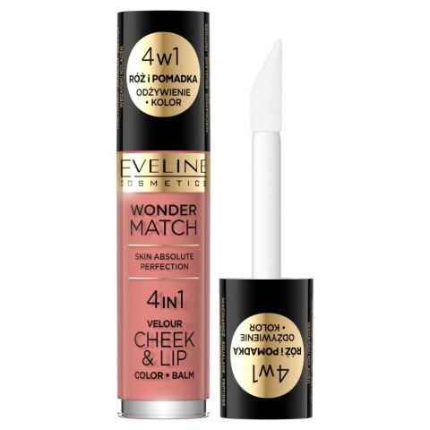 Wonder Match Velour Cheek&Lip róż i pomadka w płynie 01 4.5ml