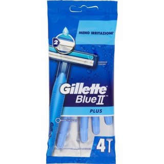 Blue II Plus jednorazowe maszynki do golenia dla mężczyzn 4szt