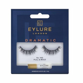 Dramatic Lashes sztuczne rzęsy z klejem efekt podwójnej objętości No. 143