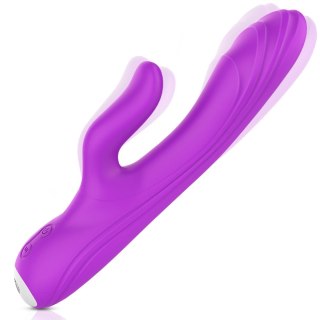 Frieda wibrator z 9 trybami wibracji Purple