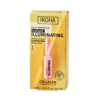 Instant Flash Illuminating Face Ampoule rozświetlająca ampułka do twarzy z kolagenem i kwasem hialuronowym 1.5ml