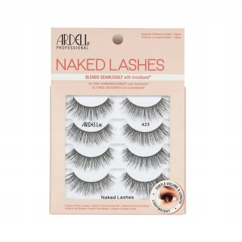 Naked Lashes Multipack sztuczne rzęsy na pasku 423 Black