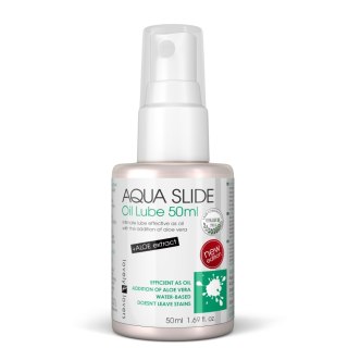 Aqua Slide Oil Lube olejek intymny na bazie wody z dodatkiem aloesu 50ml