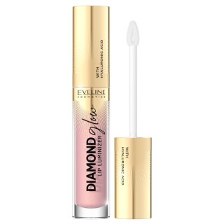 Diamond Glow Lip Luminizer błyszczyk do ust z kwasem hialuronowym 03 Caramel Ice Cream 4.5ml