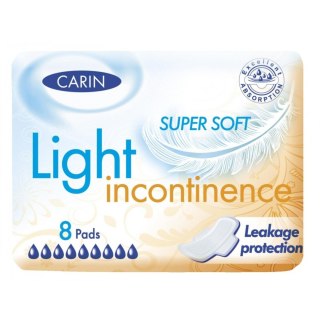 Light Incontinence wkładki na nietrzymanie moczu Super Soft 8szt